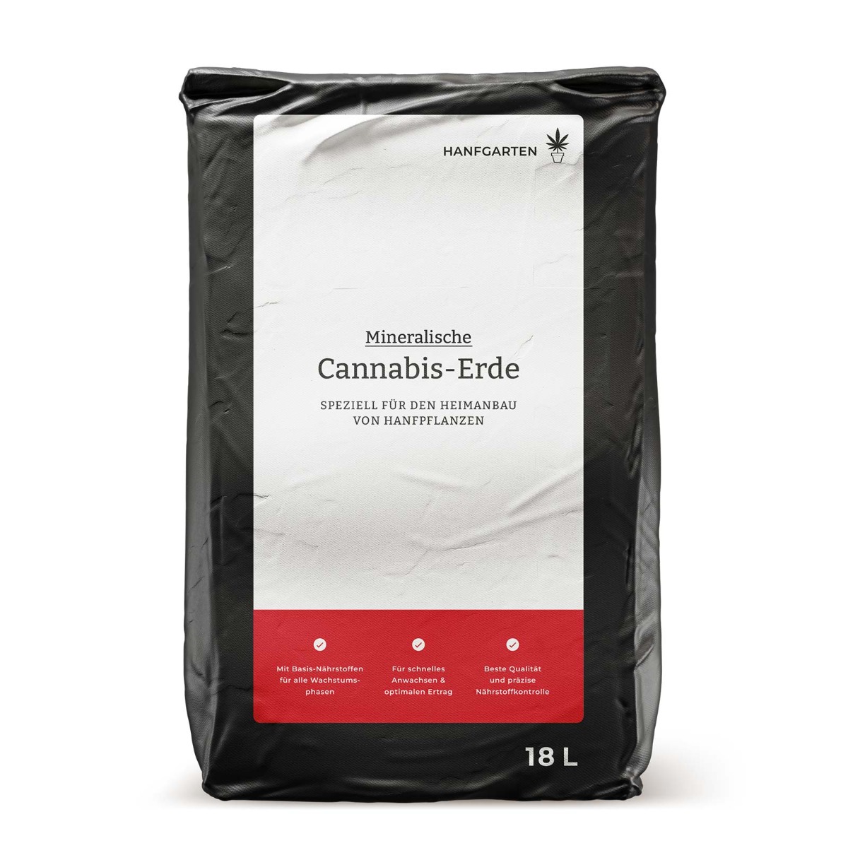 Cannabis erde mineralisch Vorderseite