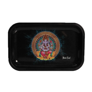 Black Leaf Rolling Tray Ganesha M