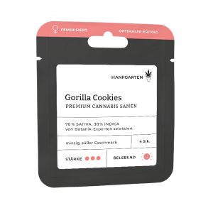 Gorilla Cookies | Feminisiert Vorderansicht