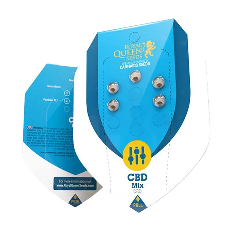 Verpackung der CBD Mix Samen 