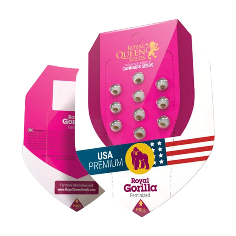 Verpackung der Royal Gorilla Samen 